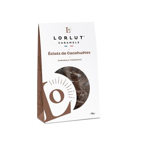 Caramels Fondants Éclats de Cacahuètes 75gr