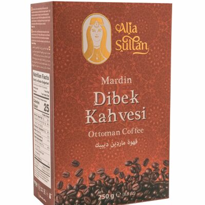 Alia Sultan Mardin Dibek-Kaffee 250 g Packung