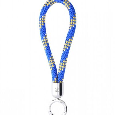 Lanyard Maat (Ø 8MM) S, rope STRONG WIND BLUE-YELLOW