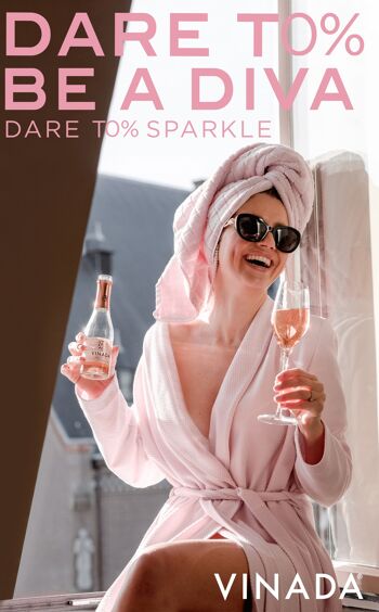 VINADA® Airén + Rosé + Chardonnay (0%) 200 ml (12+12+12PACK) 12