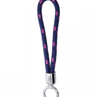 Lanyard Maat (Ø 8MM) S, corda NAVY-BERRY