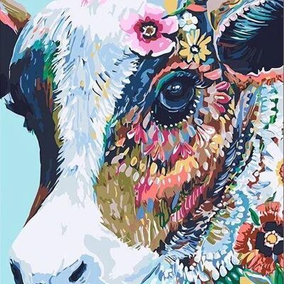 ARTKIT: Paint by Numbers – Mandala Cow