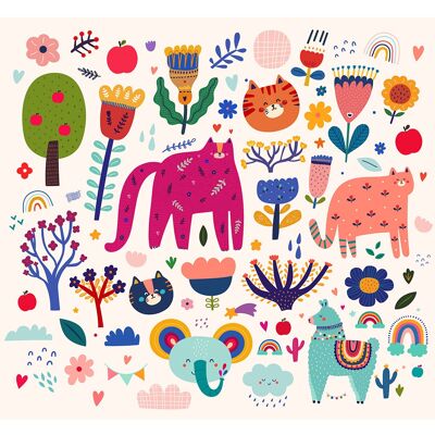 ARTKIT: Paint by Numbers – Children’s Jungle