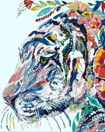 ARTKIT : Peinture par numéros – Mandala Tigre