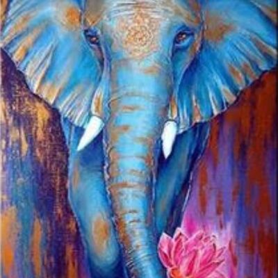ARTKIT: Paint by Numbers – Elephant 3