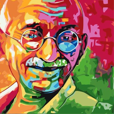 ARTKIT: Paint by Numbers – Gandhi