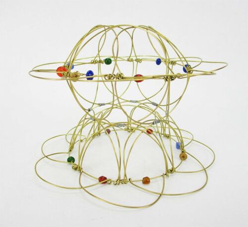 ARTKARE: Brass Wire Mandala Meditation Tool/Toy