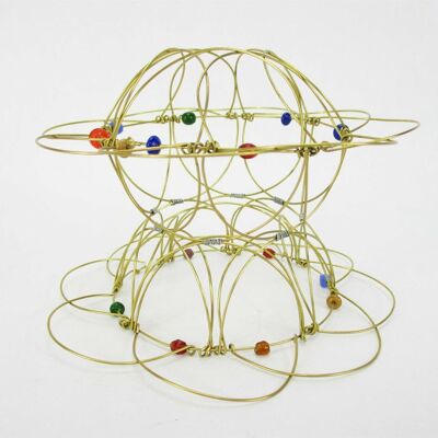 ARTKARE: Brass Wire Mandala Meditation Tool/Toy