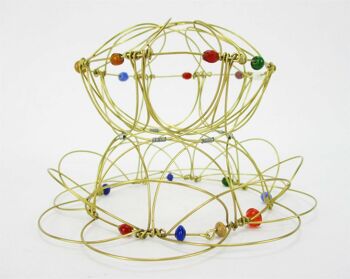 ARTKARE : outil/jouet de méditation Mandala en fil de laiton 5