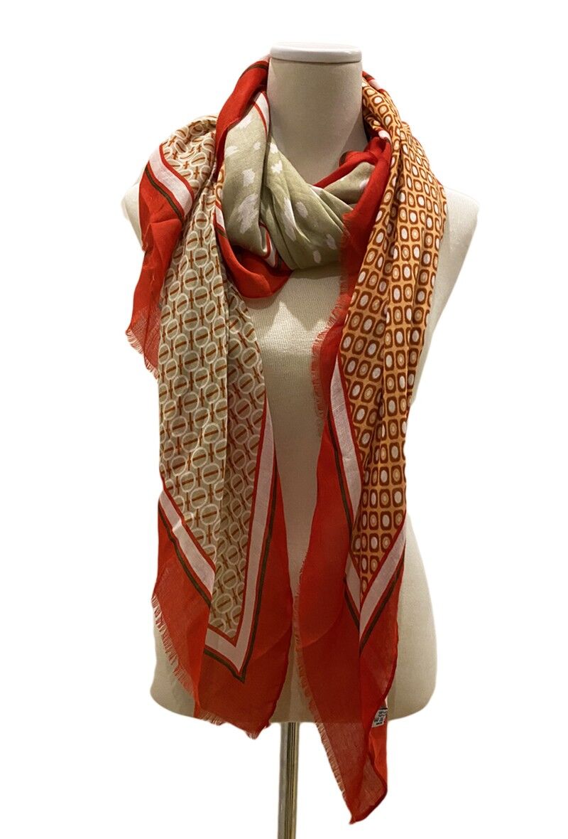 Pañuelos estampados het-20217-rojo