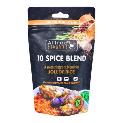10 Spice Blend Refill Pack, 200g