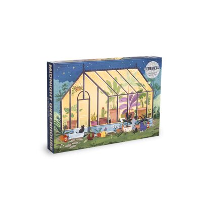 Puzzle 1000 pièces Midnight Greenhouse
