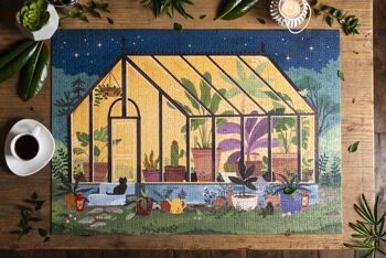 Puzzle 1000 pièces Midnight Greenhouse 2