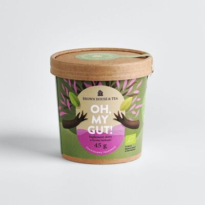 Oh, My Gut - Complément Alimentaire Digestion sous forme de tisane BIO