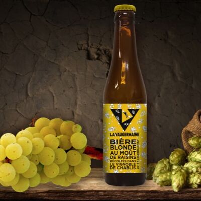 Birra al mosto d'uva della denominazione AOP "Chablis".