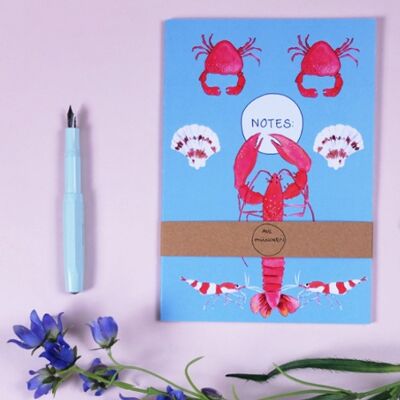 Cuaderno A5 Langosta