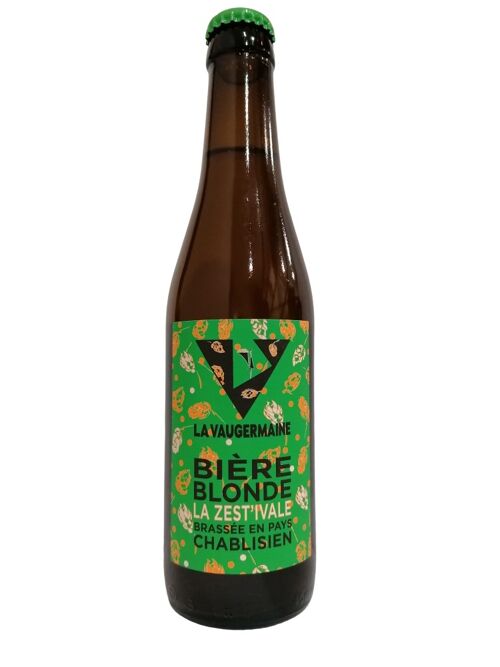 Bière Blonde aux écorces d'orange