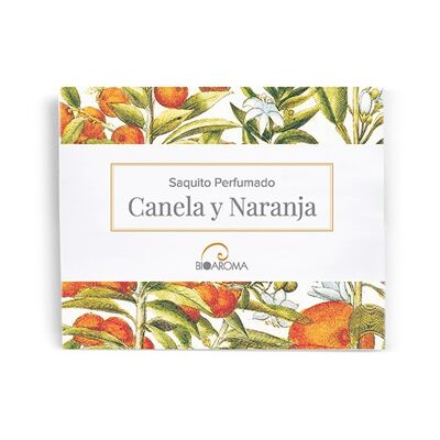 Saquito perfumado natural de Canela-Naranja BioAroma
