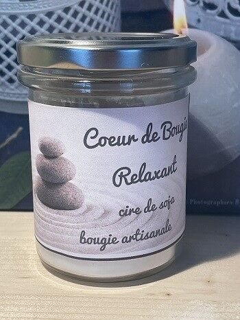 Bougie parfumée douceur sucrée