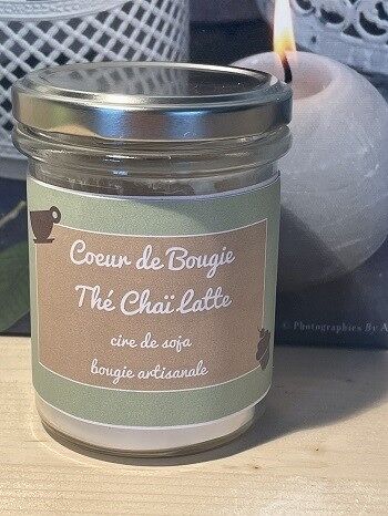 Bougie parfumée thé chaÏ latte