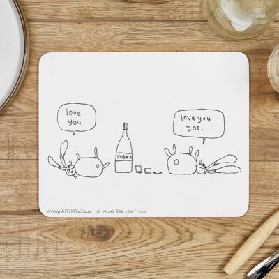 Vodka Rabbits Place Mat