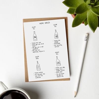 Wine Rack Card