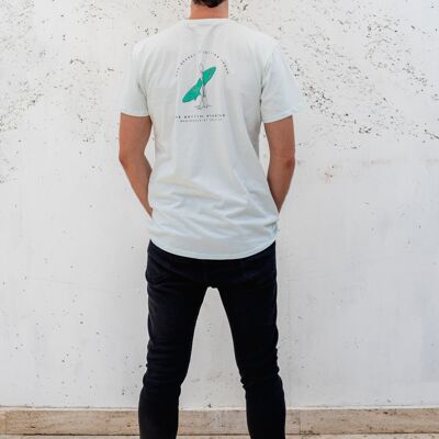 Camiseta Slim "Vertigo" Verde Claro