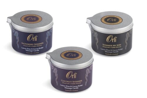 Gold Shimmer Massage Candle Collection - 160g