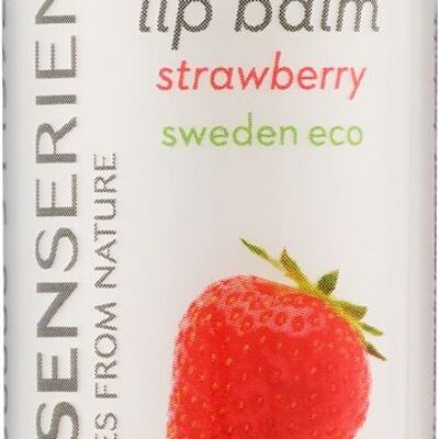 Lip Balm - Strawberry - natural, vegan and organic