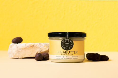 Reine Sheabutter (180 ml), unraffiniert