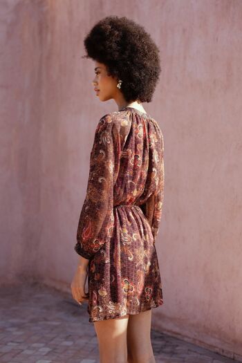 Robe courte Boho Marrakech 2