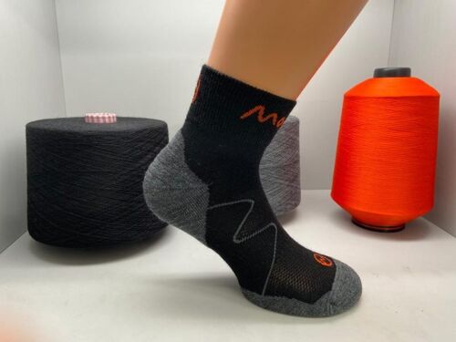 MOGGANS Merino Ankle Socks-Black