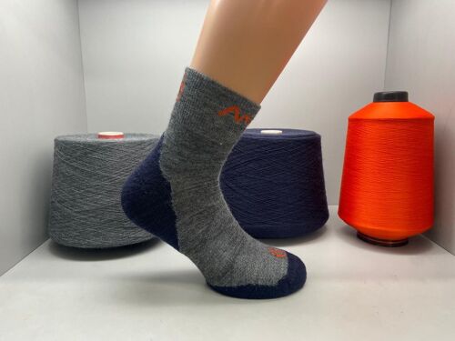 MOGGANS Merino Ankle Socks-Grey