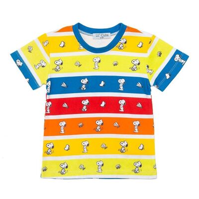 Rainbow Snoopy Baby & Childrens T Shirt