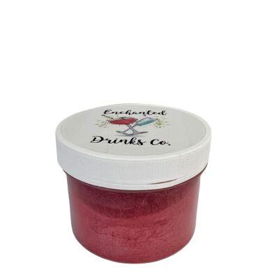 Poudre scintillante rouge (pot de 100 g)