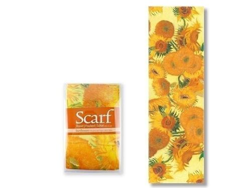 Scarf, Sunflowers, van Gogh