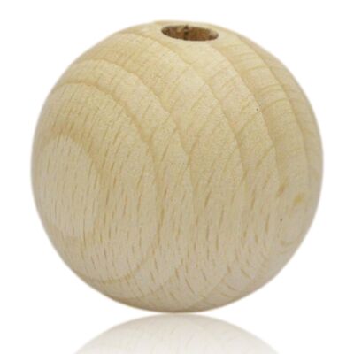 Perla in legno di pino 3 cm