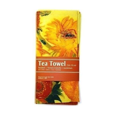 Tea towel, van Gogh, Sunflowers