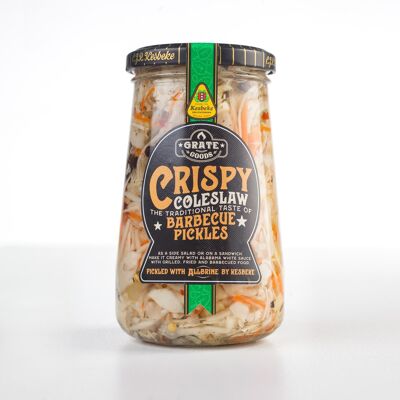 Crispy Coleslaw Barbecue Pickles