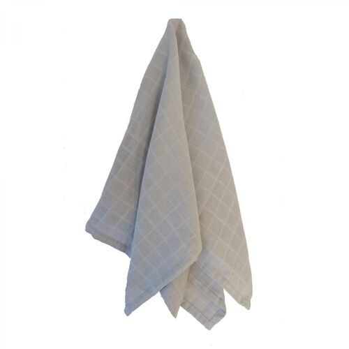 Organic muslin blanket grey GOTS