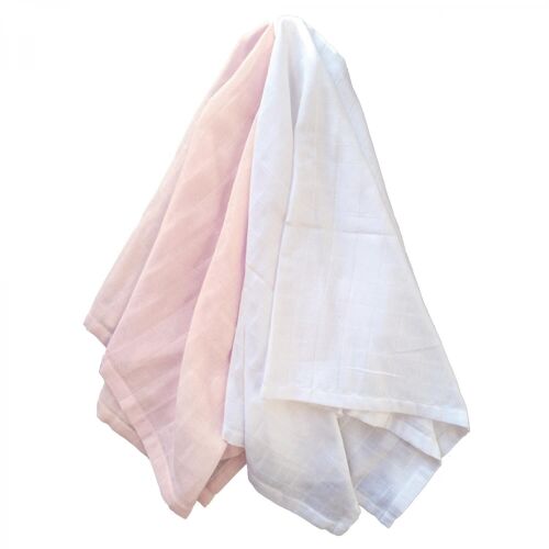 Muslin fabric by the meter, old pink - 03001/012 