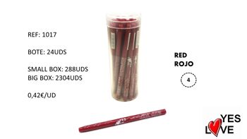 Crayon rouge frais 1017-004