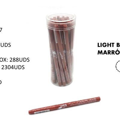 Brown pencil 1017-007 light brown