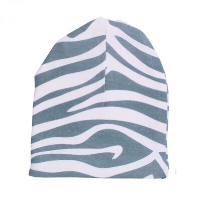 Organic baby hat animal sapphire premature GOTS