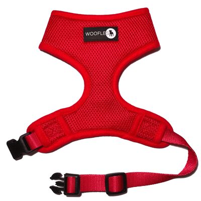 Dual AirMesh Dog Harness - Red   / AMSMRD