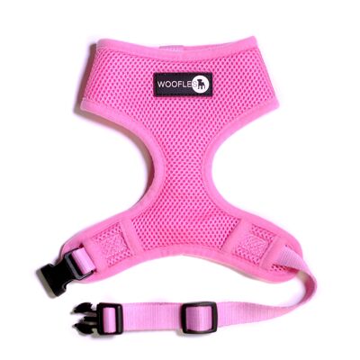 Dual AirMesh Dog Harness - Pink   / AMMDPK