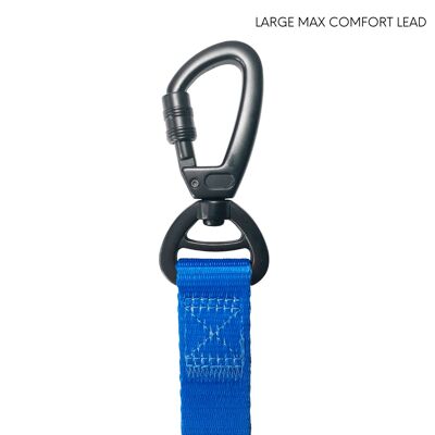Maximum Comfort Dog Lead - Blue   / MCLSMBLU2