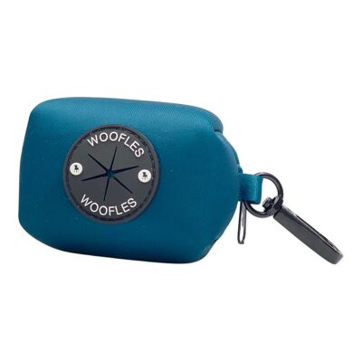 Classic Colours Poo Bag Holder - Deep Teal   / CCPBHDT