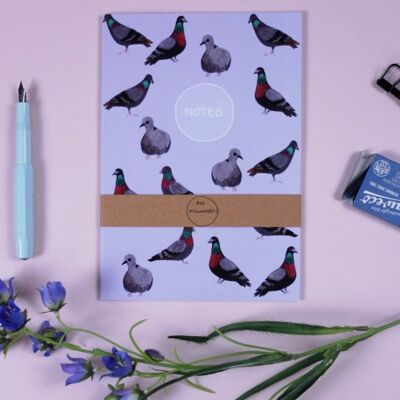 Cahier A5 pigeons