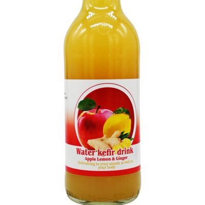 Apple Lemon & Ginger water kefir – 330ml